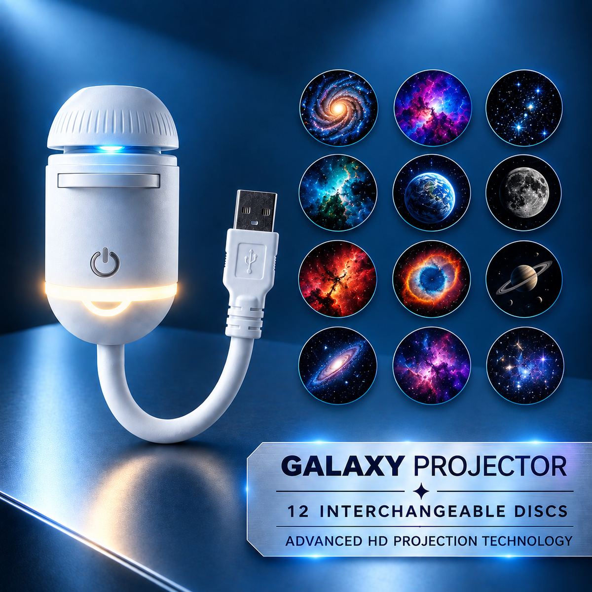 OmniLume™ Galaxy Projector