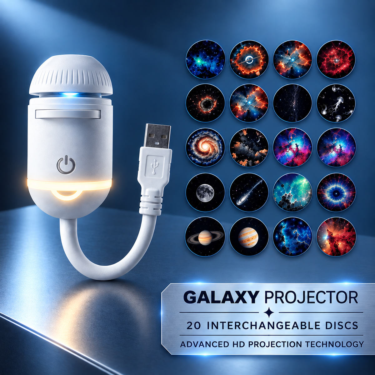 OmniLume™ Galaxy Projector